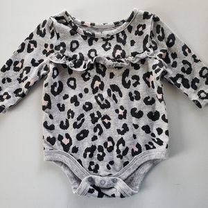 5/$20 newborn leopard onsie